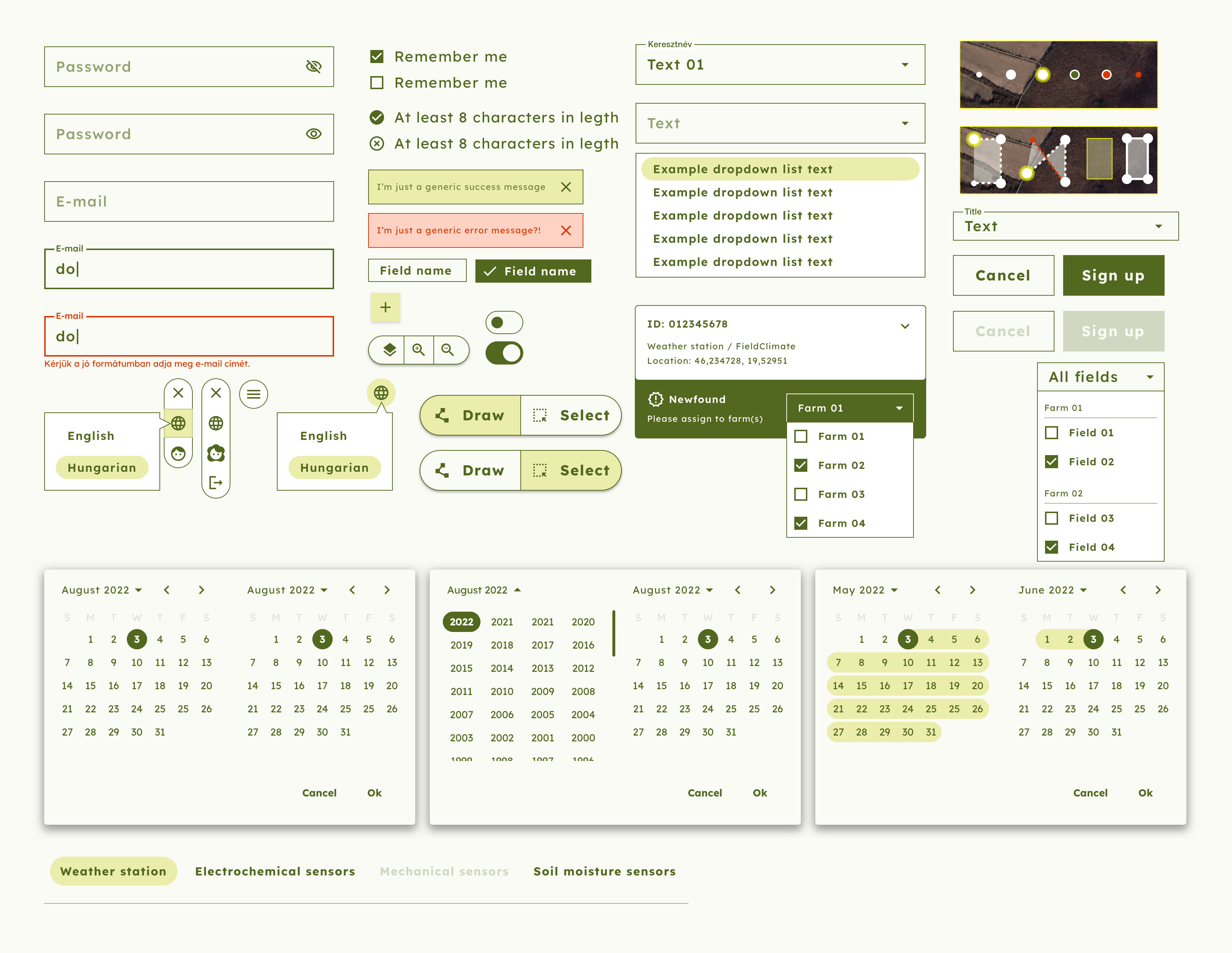 FARM42 UI components